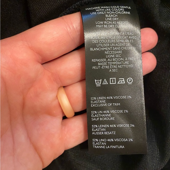 Anthropologie Linen Edition Tilda Skirt NWT - Picture 7 of 7